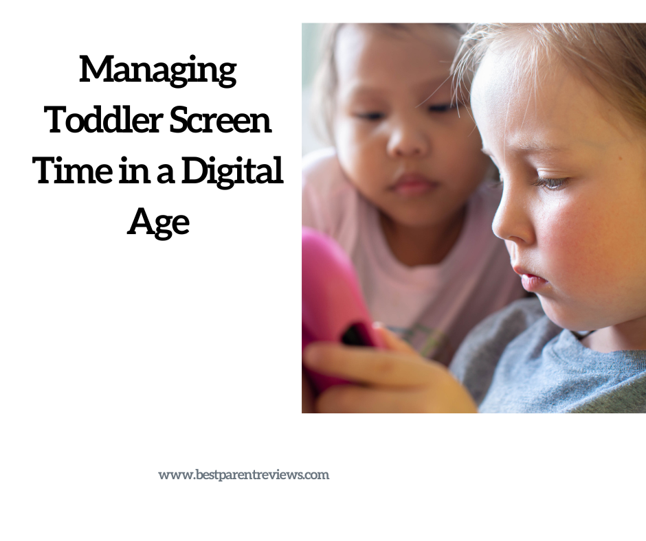 Managing Toddler Screen Time in a Digital Age